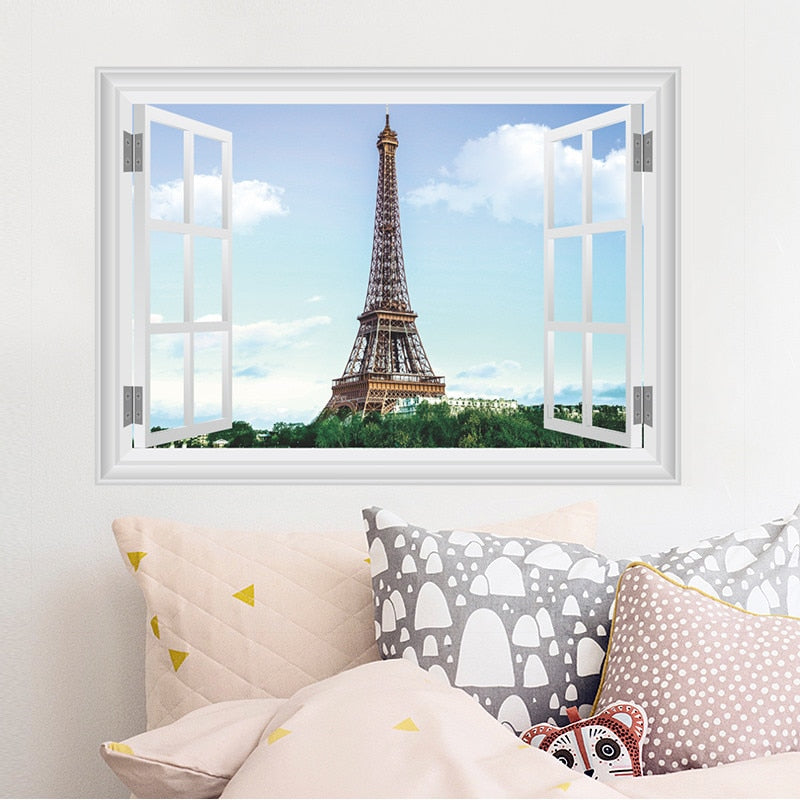 3d window Decal