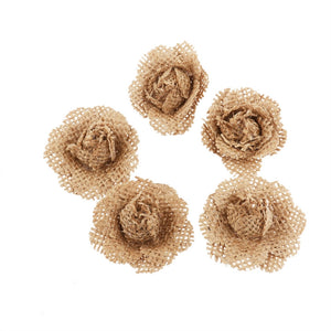 Hessian Burlap Flower